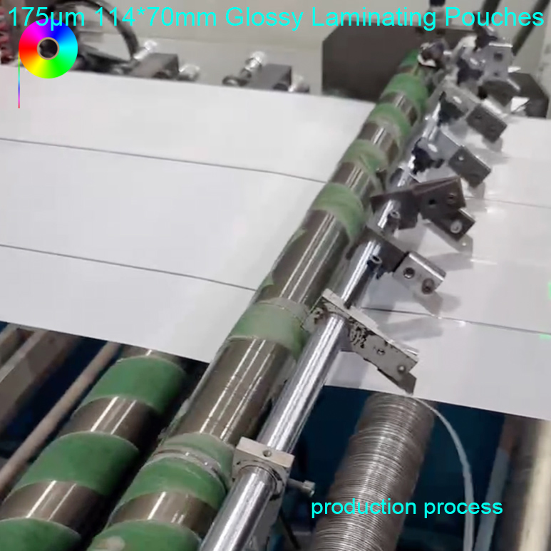 175micron 7mil Long Side Opening Laminating Pouches Size 2-3/4"x4-1/2"(70x114mm)